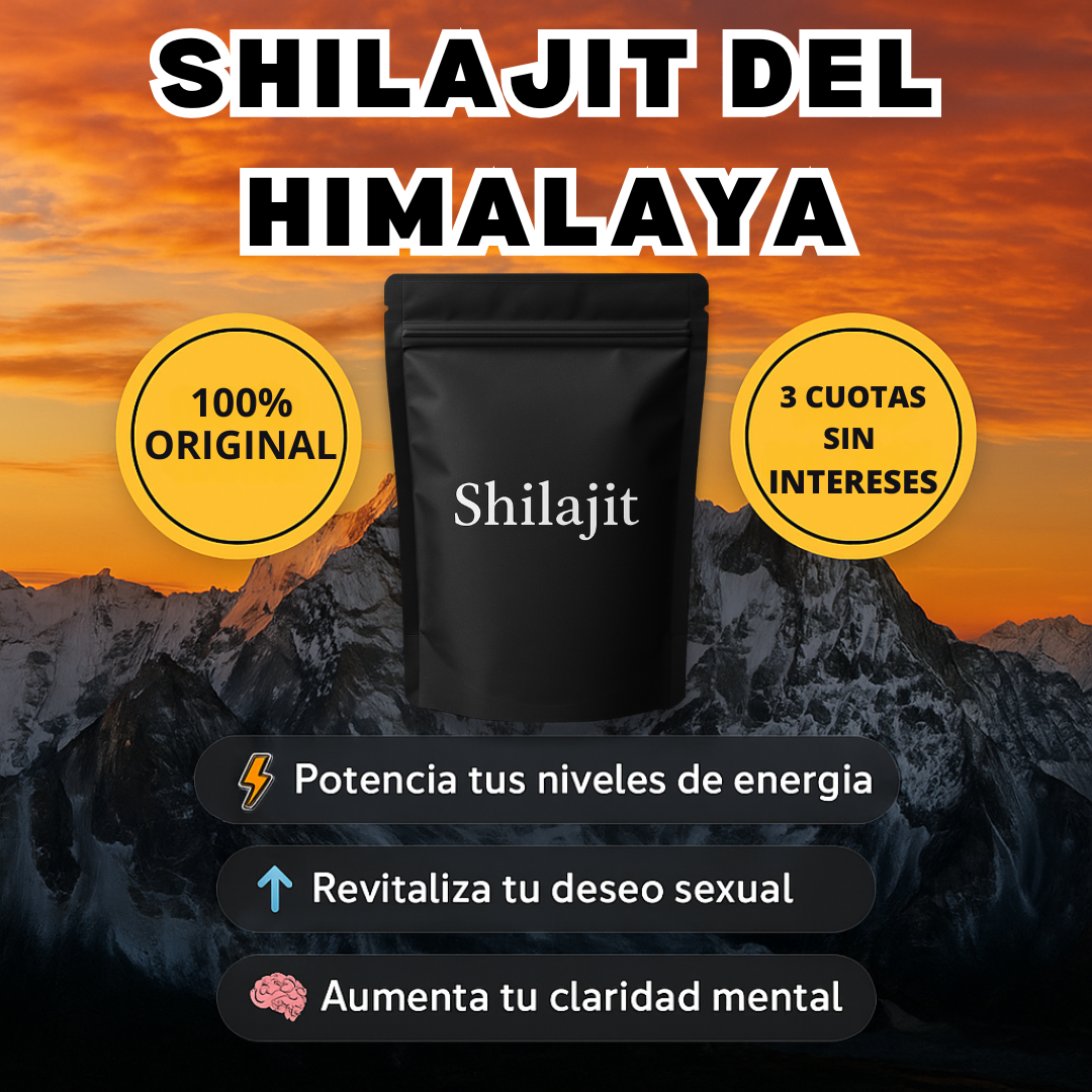 Shilajit del Himalaya